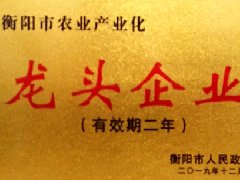 綠洲園林被衡陽(yáng)市政府評(píng)為2019年衡陽(yáng)市農(nóng)